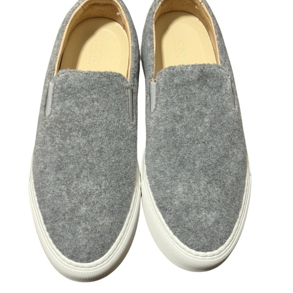 KOIO Garda Gray Loafers Minimalist Slip-Ons Felt Size 8 NWOT - Picture 2 of 9